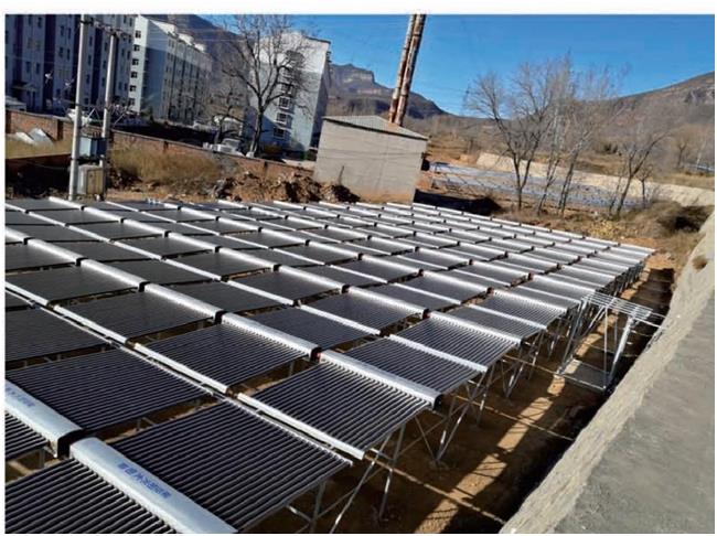 太陽能供暖案例1