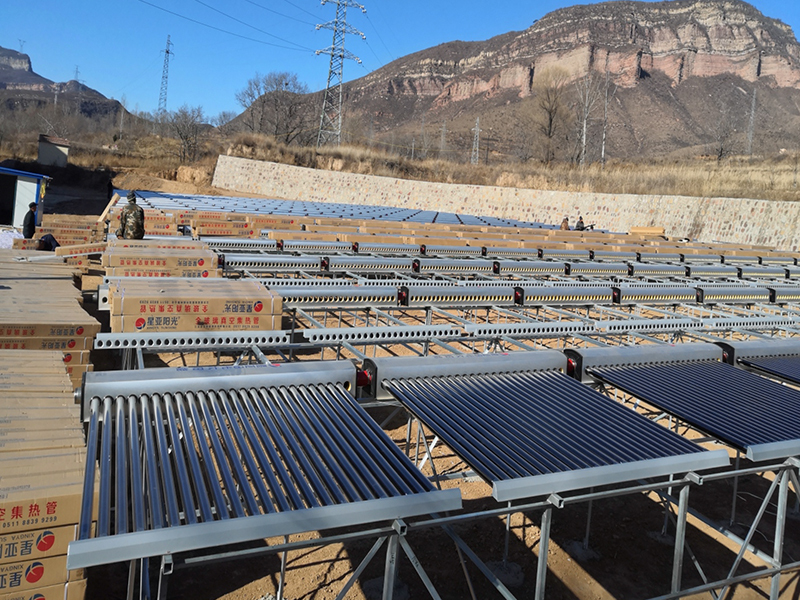 山西省和顺县松烟镇莲花苑小区30600平米供暖