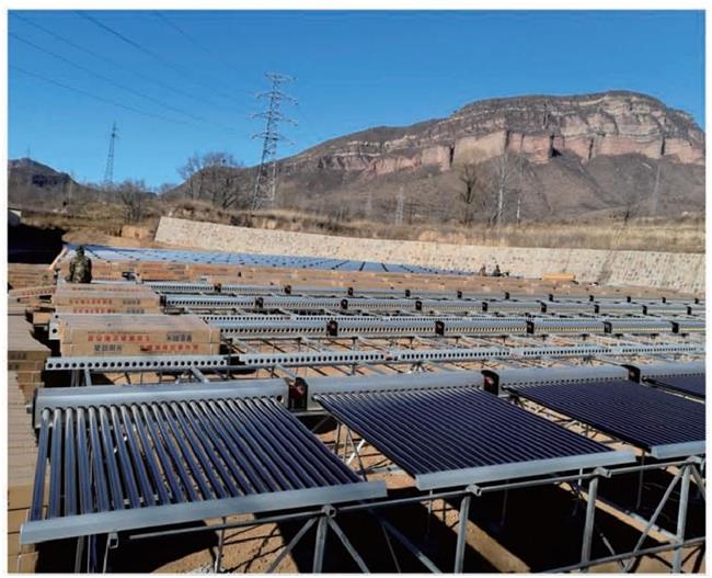 太陽能供暖案例2