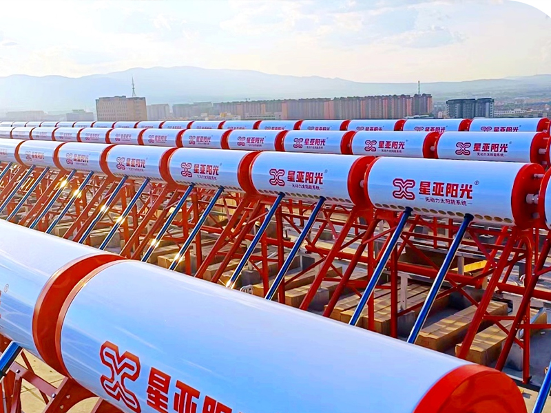 山西朔州市人民醫(yī)院無動(dòng)力熱水項(xiàng)目260臺(tái)16支